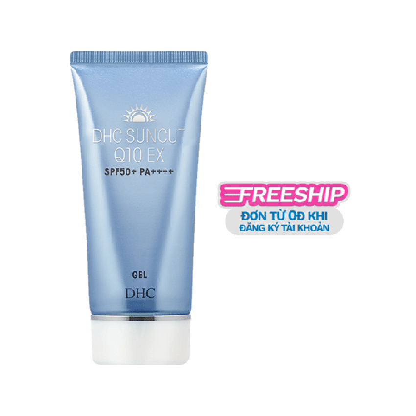 Gel chống nắng dưỡng ẩm và hỗ trợ chống lão hóa da DHC Suncut Q10 EX