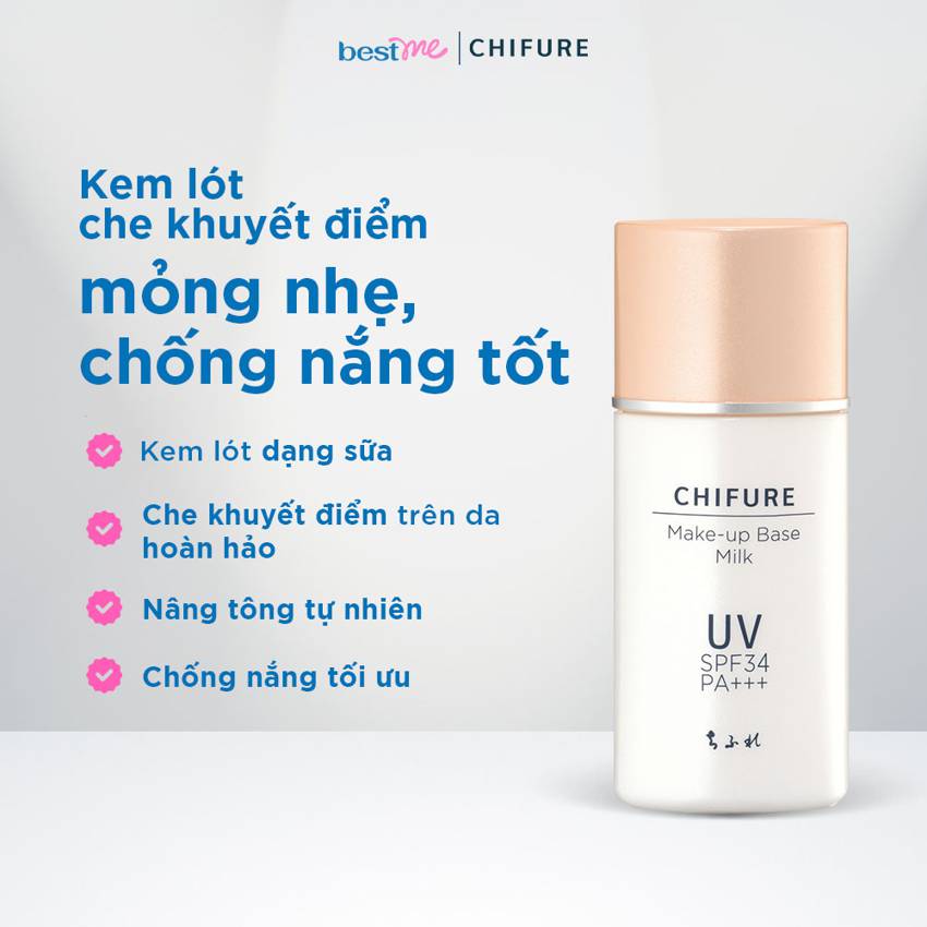 Kem lót Chifure Make-up Base Milk UV