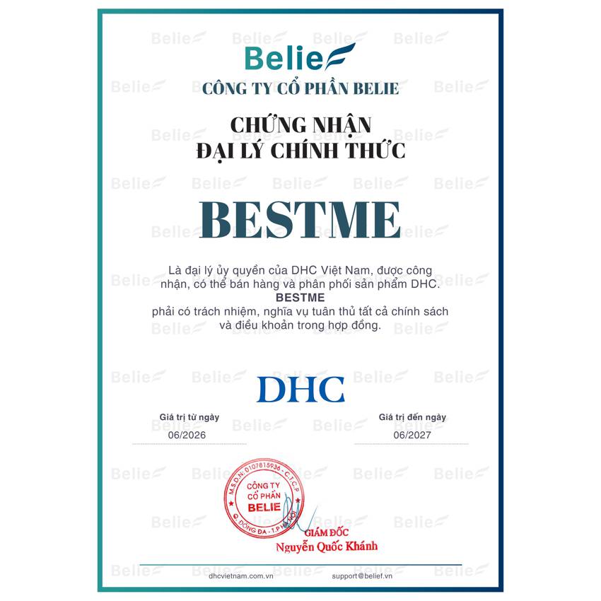 dhc chính hãng bestme