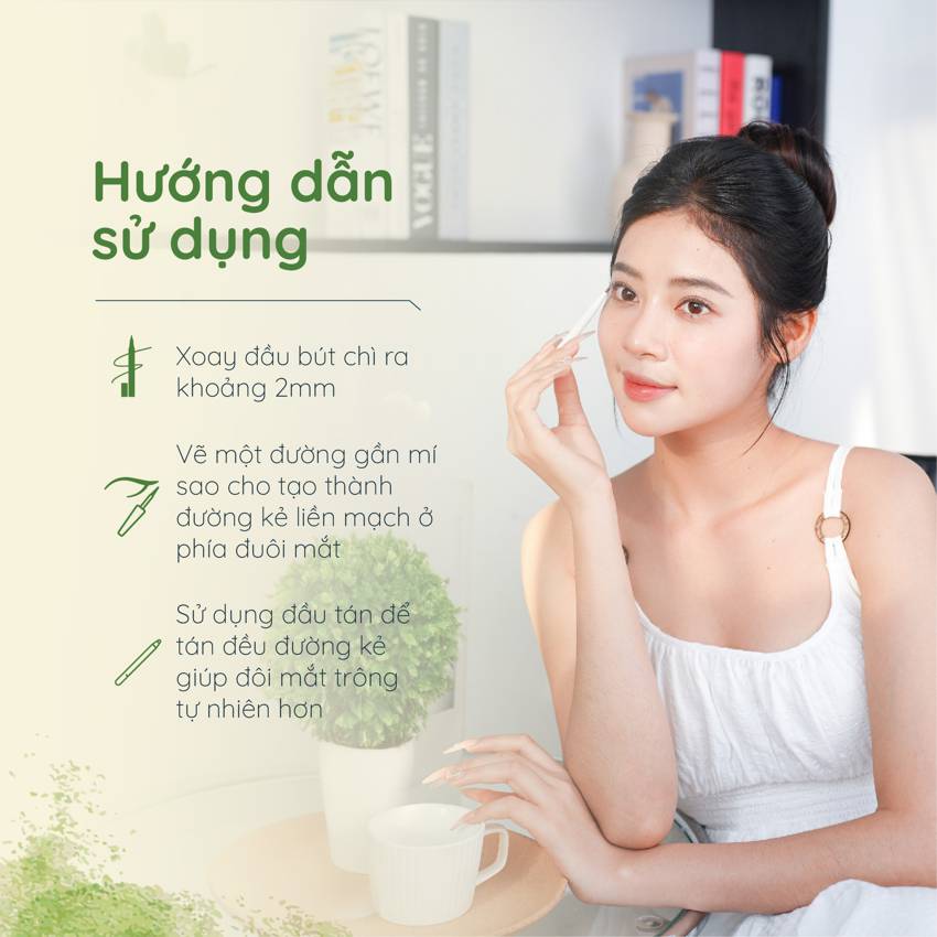 Chì kẻ mắt Chifure Eye Liner Pencil