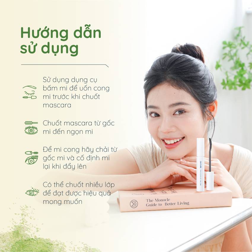 Chuốt mi Chifure Mascara Natural Long Type