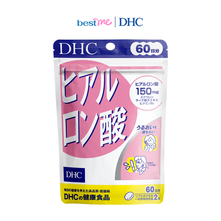 Viên uống DHC Hyaluronic Acid bổ sung HA hỗ trợ hạn chế khô da