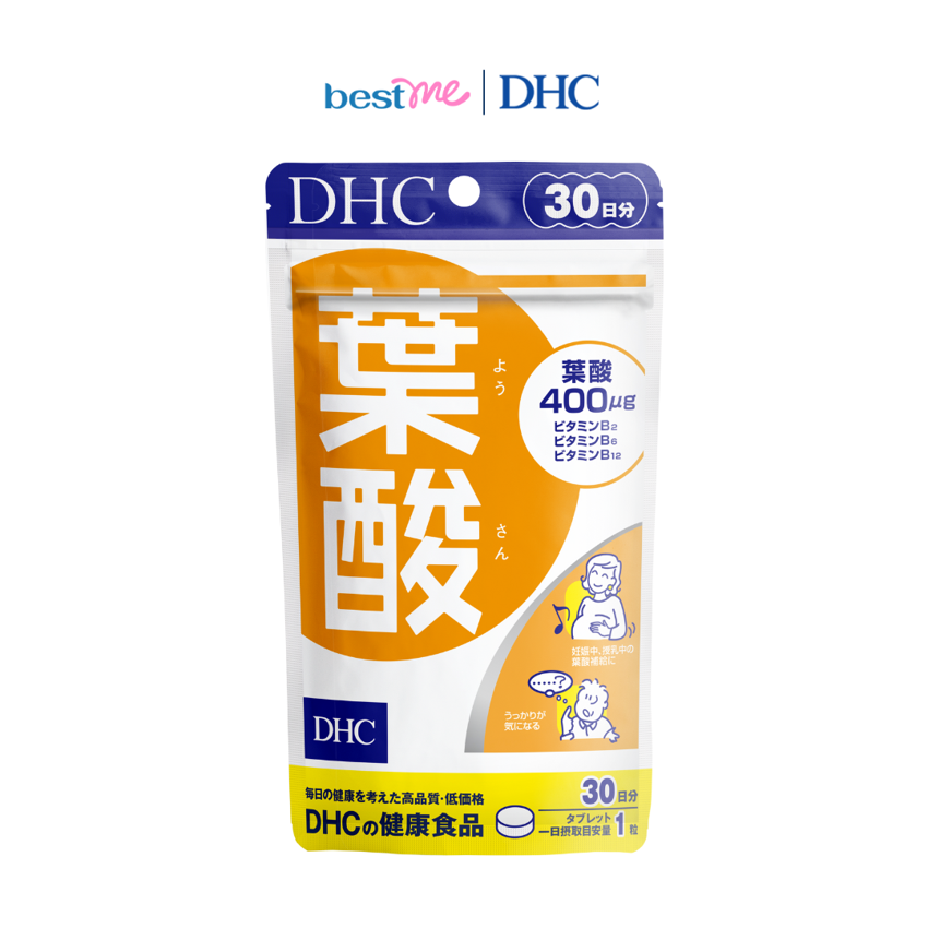 Viên uống DHC Axit Folic cho mẹ bầu