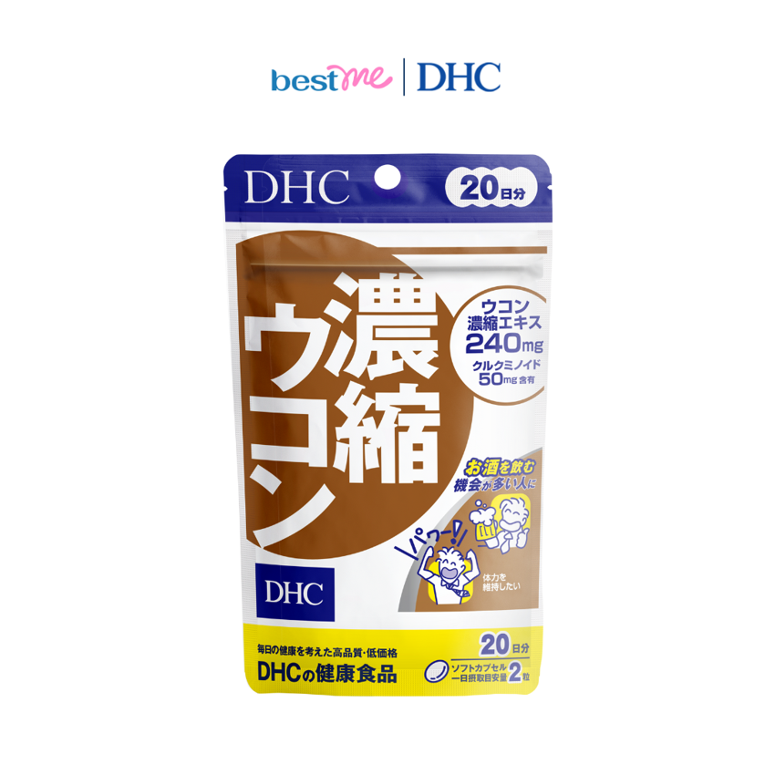 Viên uống DHC chiết xuất nghệ hỗ trợ giải độc gan