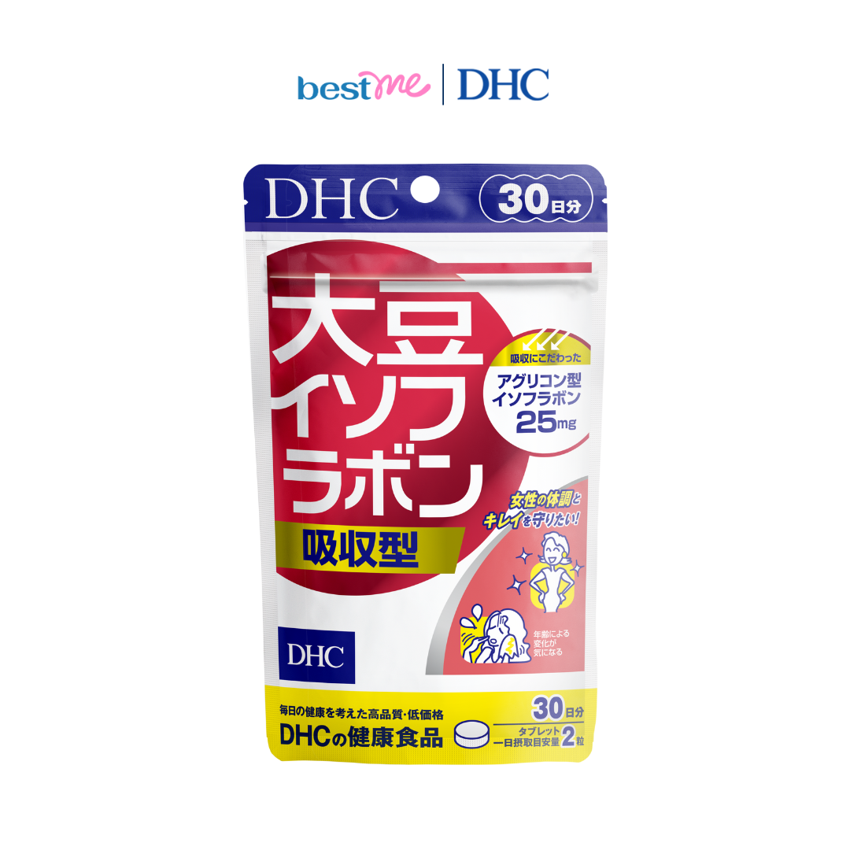 Viên uống chiết xuất đậu nành Soy DHC hỗ trợ chống oxy hóa