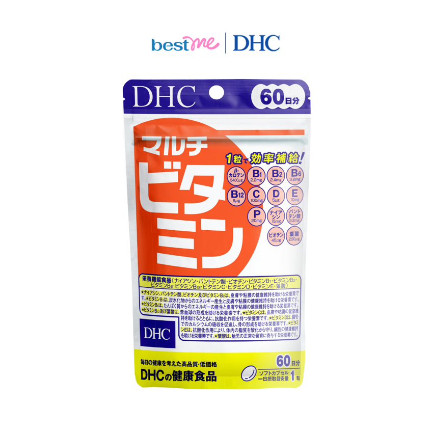Viên uống DHC Multi Vitamins bổ sung vitamin tổng hợp (NEW)