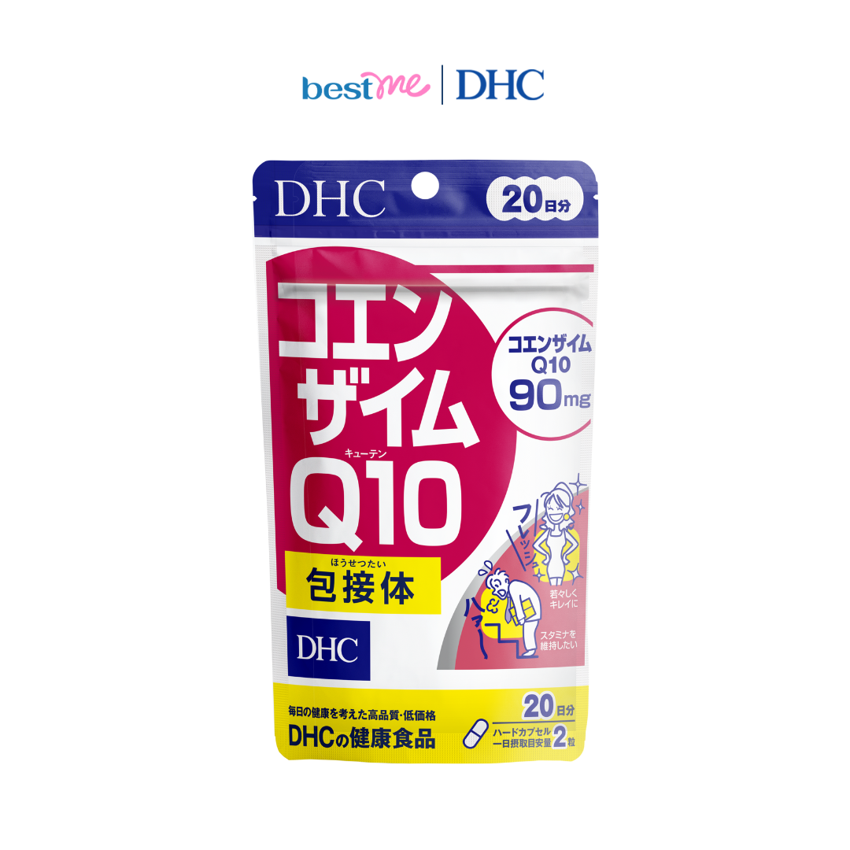 Viên uống DHC Coenzyme Q10 hỗ trợ giảm lão hóa da