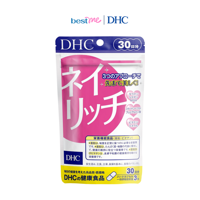 viên uống dưỡng móng dhc nailrich