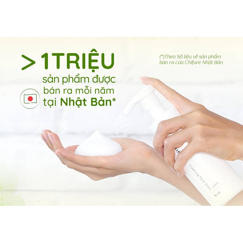 Sữa rửa mặt Chifure Foaming Face Wash