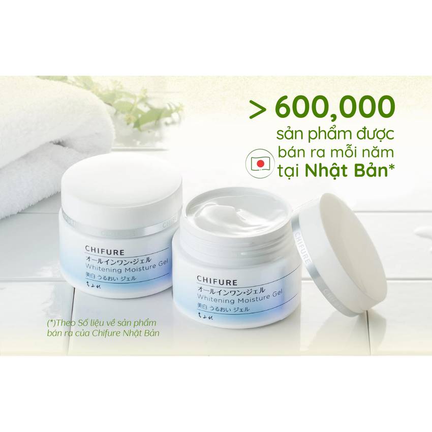 Gel dưỡng ẩm trắng da Chifure Whitening Moisture Gel