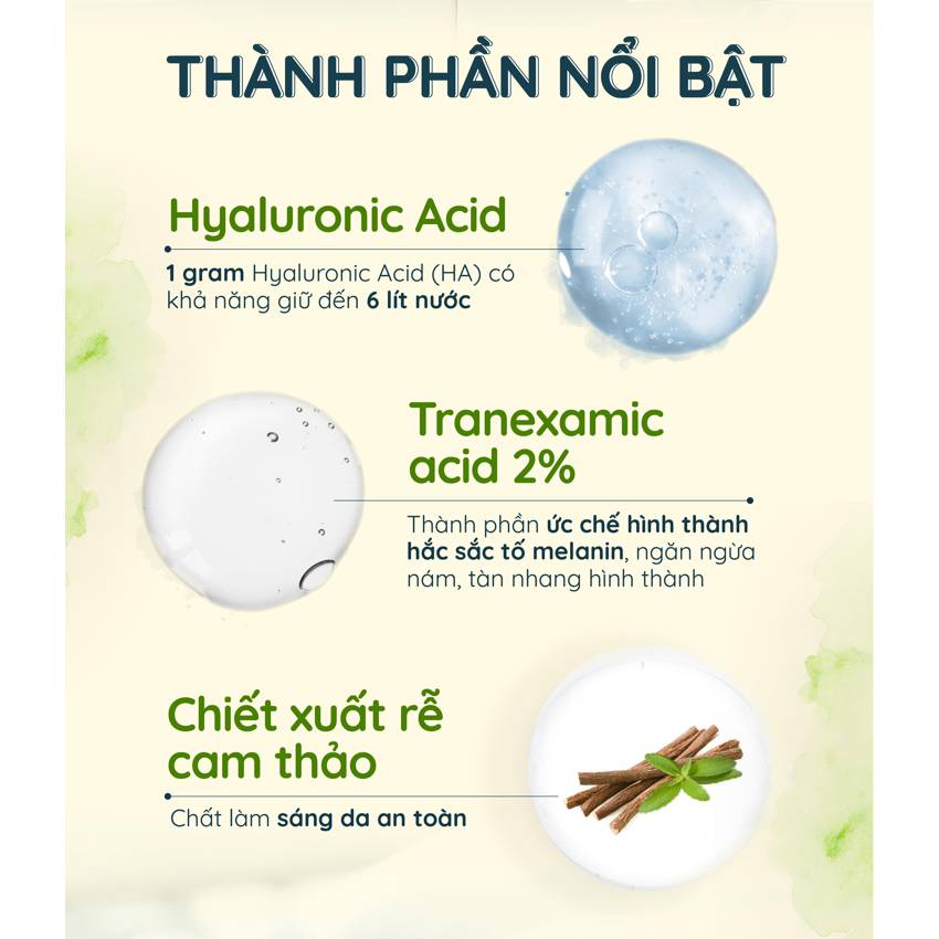 Gel dưỡng ẩm trắng da Chifure Whitening Moisture Gel