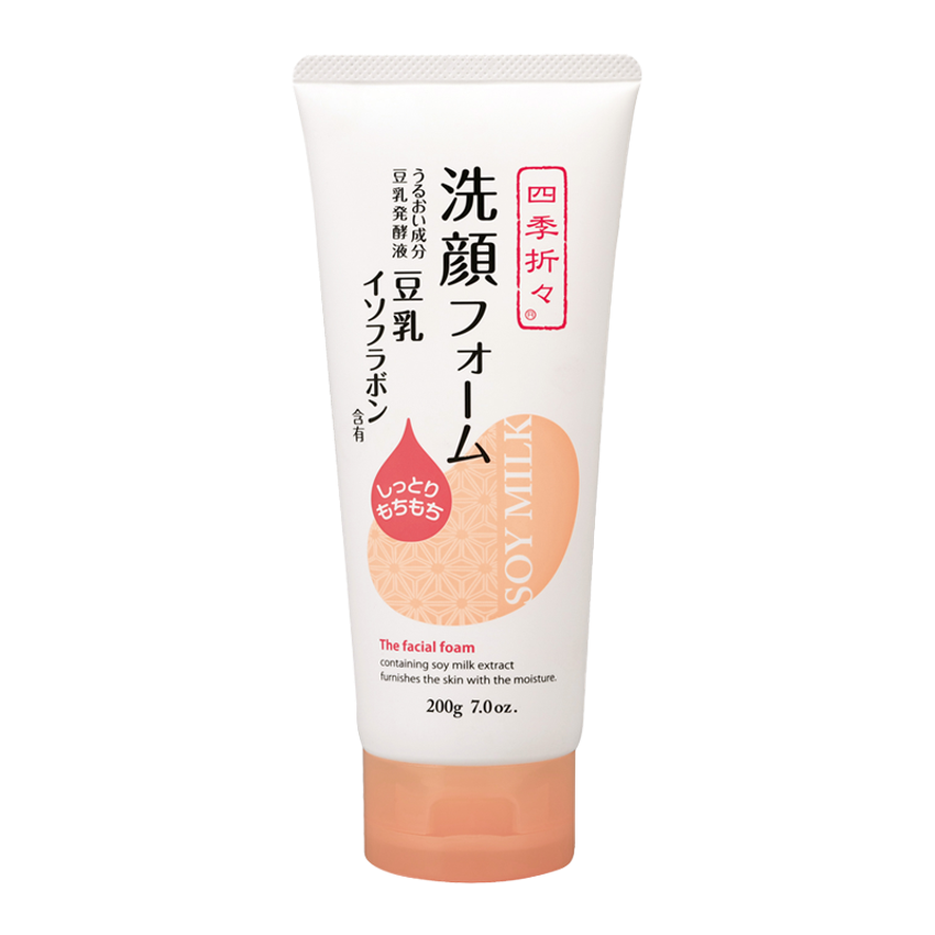 Sữa Rửa Mặt Chiết Xuất Đậu Nành, Làm Dịu Da Shikioriori Soy Milk Facial Foam (200g)
