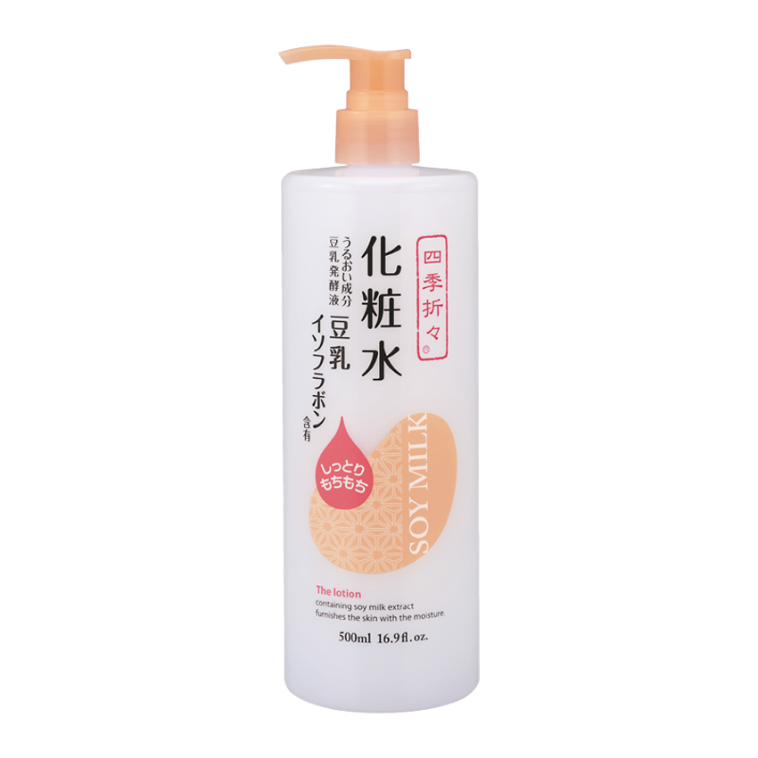 Nước Hoa Hồng Chiết Xuất Đậu Nành Shikioriori Soy Milk Lotion (500ml)