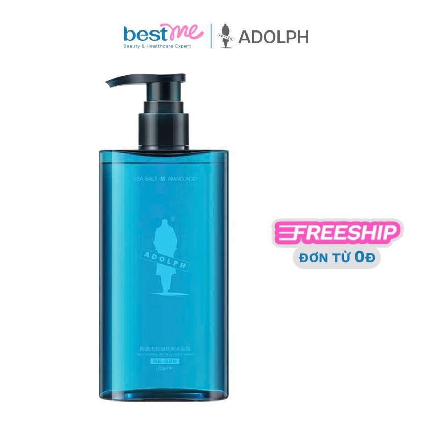sữa tắm kiềm dầu adolph amino acid