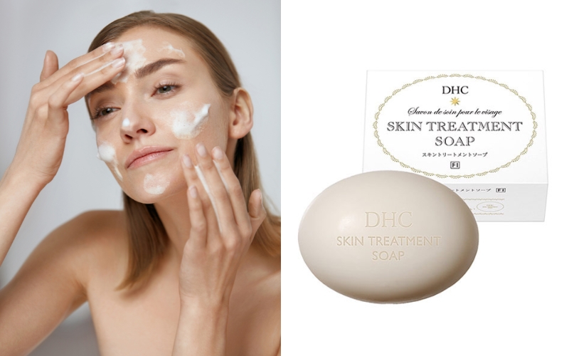 DHC Skin Treatment Soap F1 là sản phẩm làm sạch lành tính