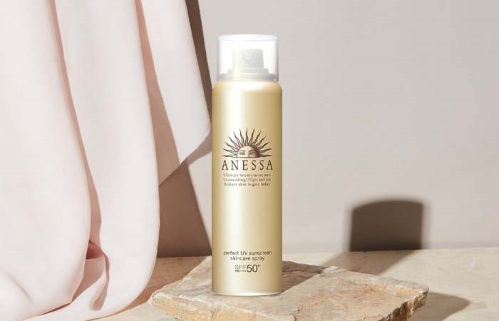 Xịt chống nắng Anessa giúp bảo vệ da hiệu quả