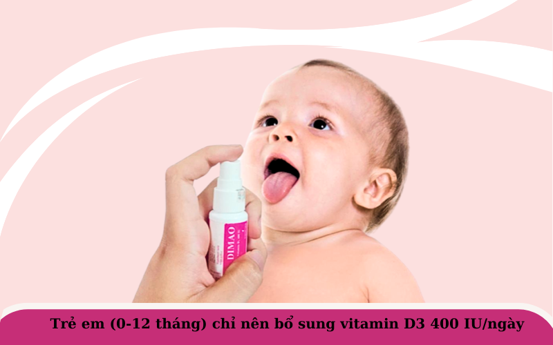 Xịt Dimao Vitamin D3 có tốt không? Dành cho trẻ mấy tuổi? - 8