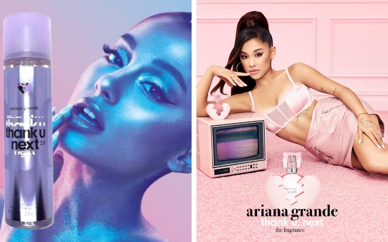 Xịt thơm cơ thể Thank U Next body mist có những mùi nào? - 1