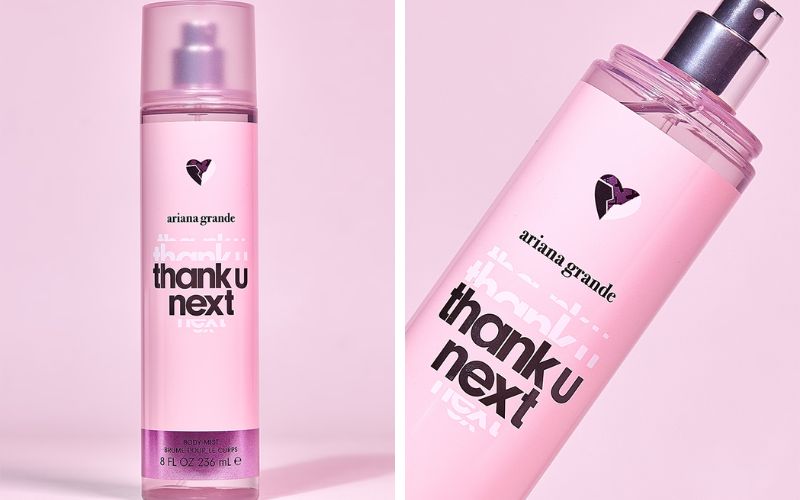 Xịt thơm cơ thể Thank U Next body mist có những mùi nào? - 2