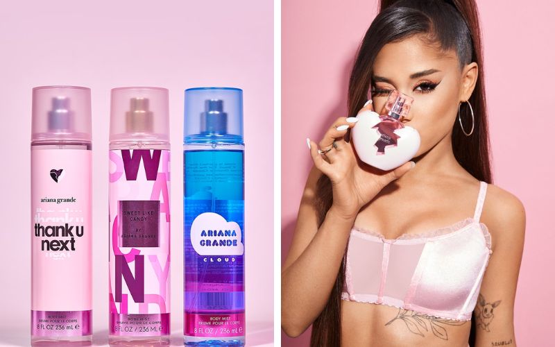 Xịt thơm cơ thể Thank U Next body mist có những mùi nào? - 5