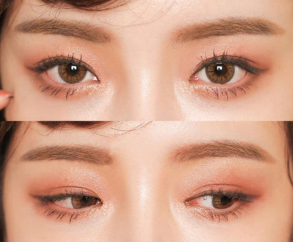 Kẻ lông mày ngang kiểu Hàn Quốc thanh lịch