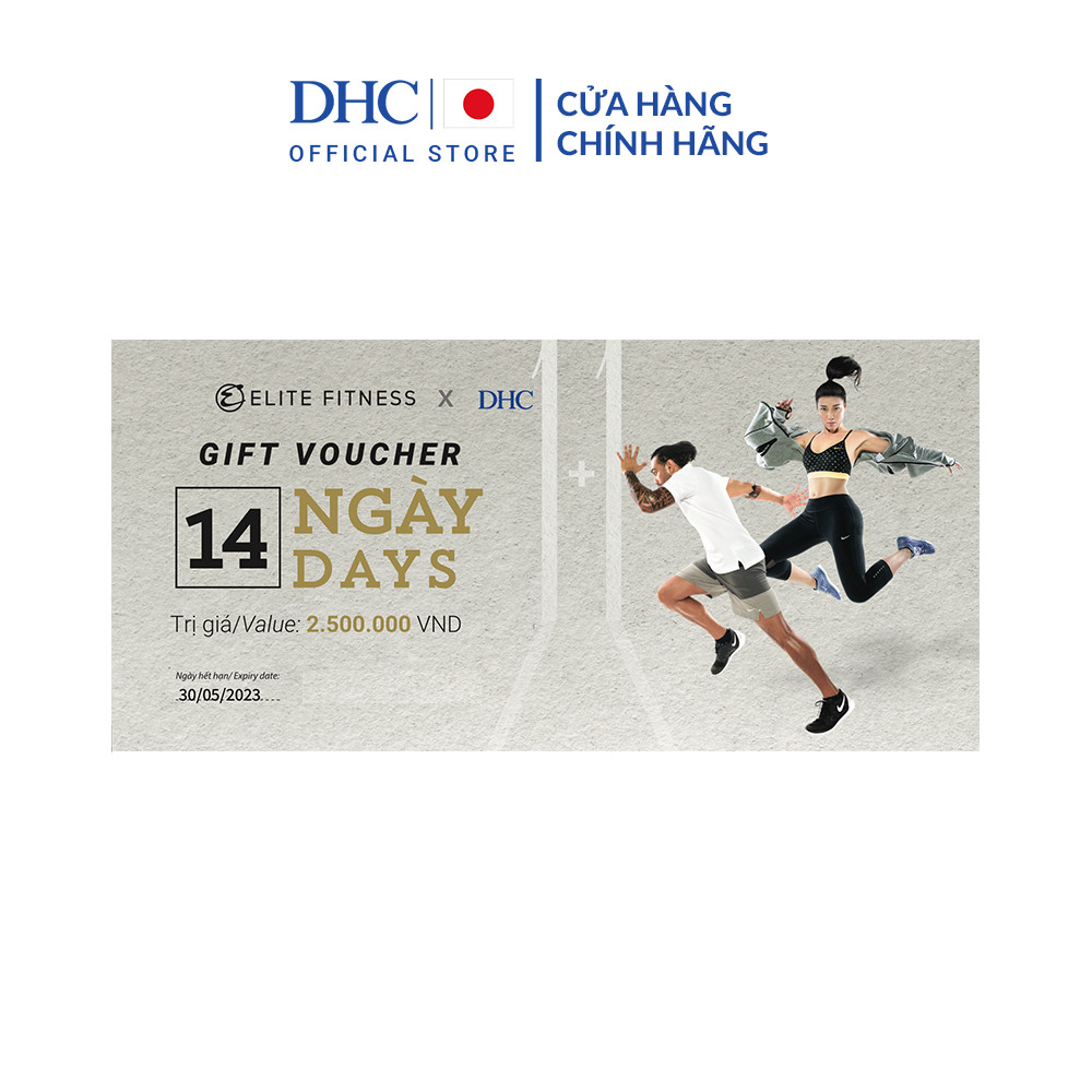 Gift voucher Elite Fitness 14 ngày