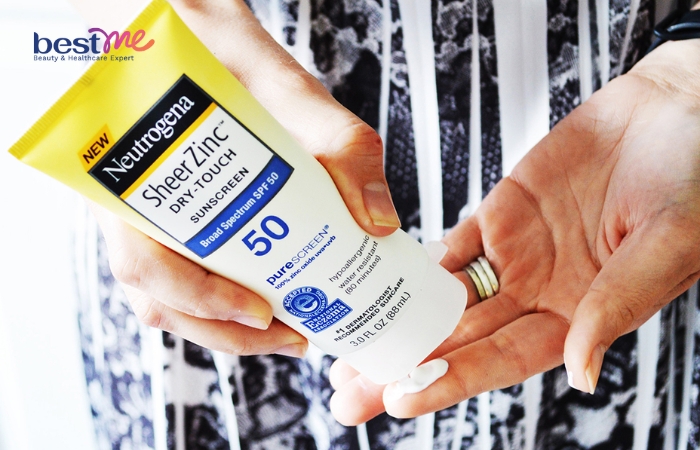 Kem chống nắng Neutrogena Sheer Zinc Dry-Touch Face Sunscreen