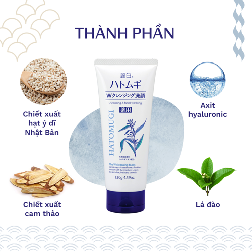 thanh phan the cleansing foam
