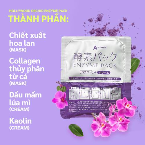 Hollywood Orchid Pick-Up Mask 8 Packs