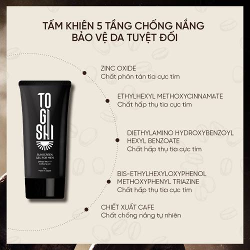kem chống nắng Togishi